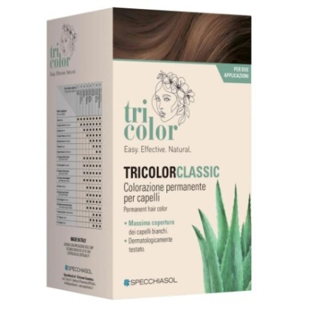 Tricolor classic 6,34 marron glace' 2 tubi 50 ml + 2 shaker50 ml + 4 bustine 8 ml