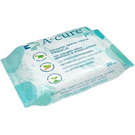 A+cure igiene intima fresca 20 salviette pocket maxi