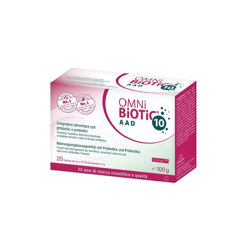 Omni biotic 10 aad 20 bustine da 5 g