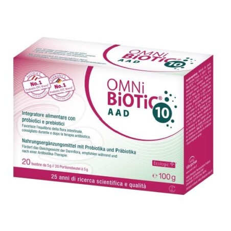 Omni biotic 10 aad 20 bustine da 5 g