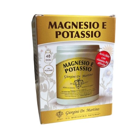 Magnesio e potassio polvere 360 g