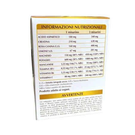 Magnesio e potassio polvere 360 g