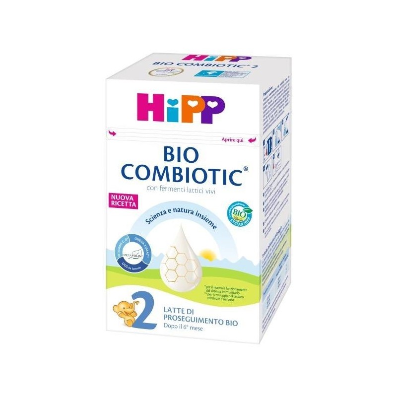 Hipp latte 2 combiotic 600 g bio