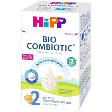 Hipp latte 2 combiotic 600 g bio