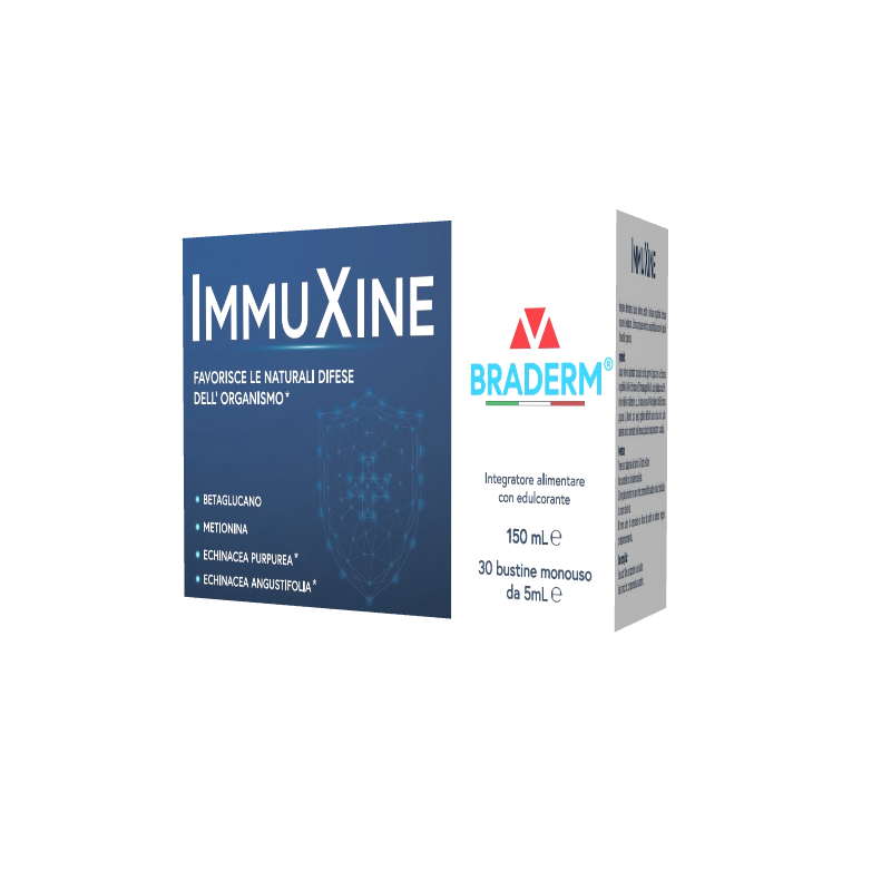 Immuxine 30 bustine da 5 ml braderm