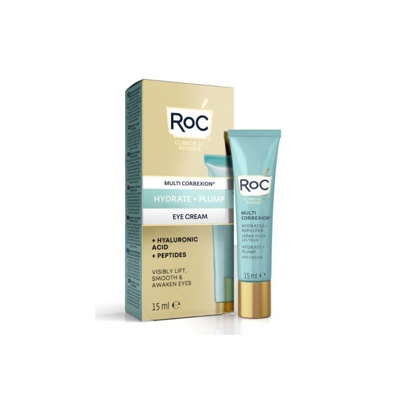 Roc multi correxion hydrate+ plump crema occhi 15 ml
