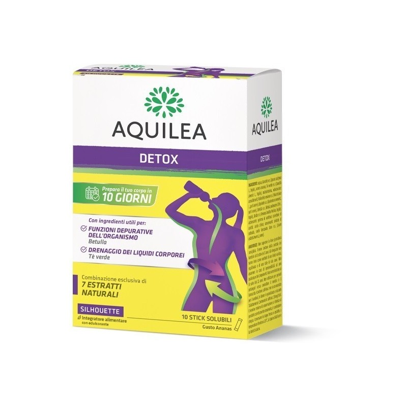Aquilea detox 10 stick da 15 ml