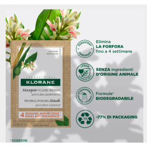 Klorane shampoo maschera 2in1 8 bustine da 3 g