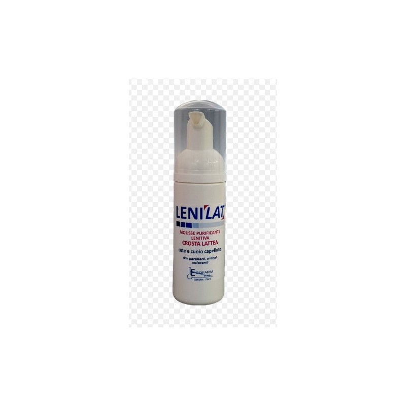 Lenilat mousse lenitiva purificante crosta lattea cute e cuoio capelluto 40 ml