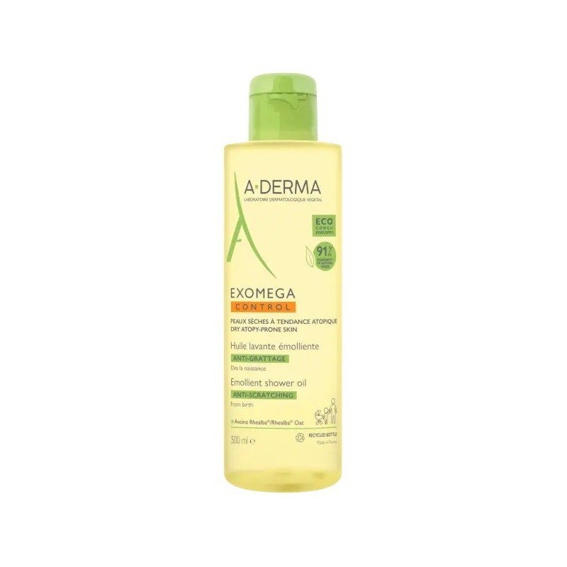 Exomega control olio lavante emolliente ricarica 500 ml
