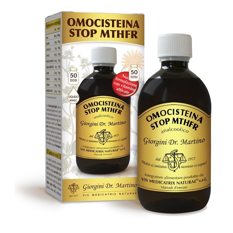 Omocisteina stop mthfr liquido analcoolico 500 ml