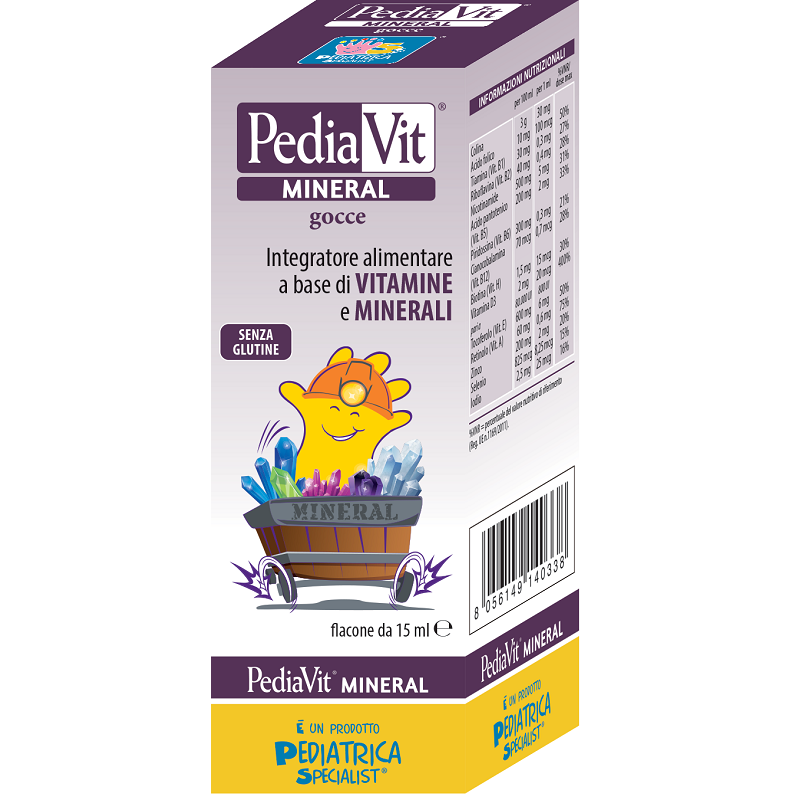 Pediavit mineral gocce 15 ml