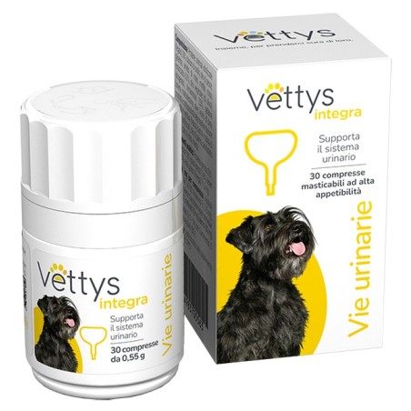 Vettys integra vie urinarie cane 30 compresse masticabili Vettys integra vie urinarie cane 30 compresse masticabili