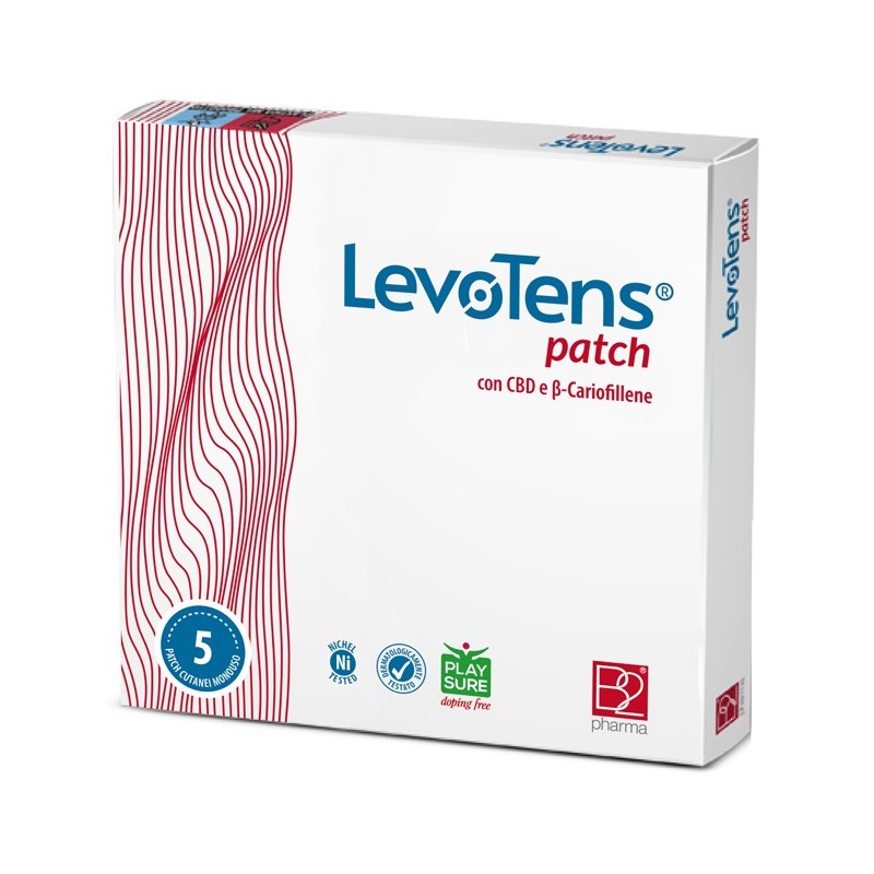 Levotens patch cutaneo monouso 5 pezzi