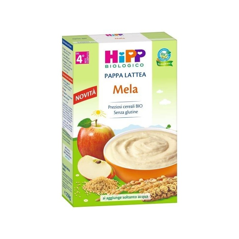 Hipp bio pappa lattea mela 250 g