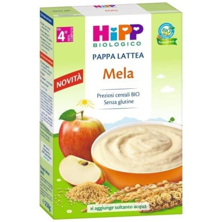 Hipp bio pappa lattea mela 250 g