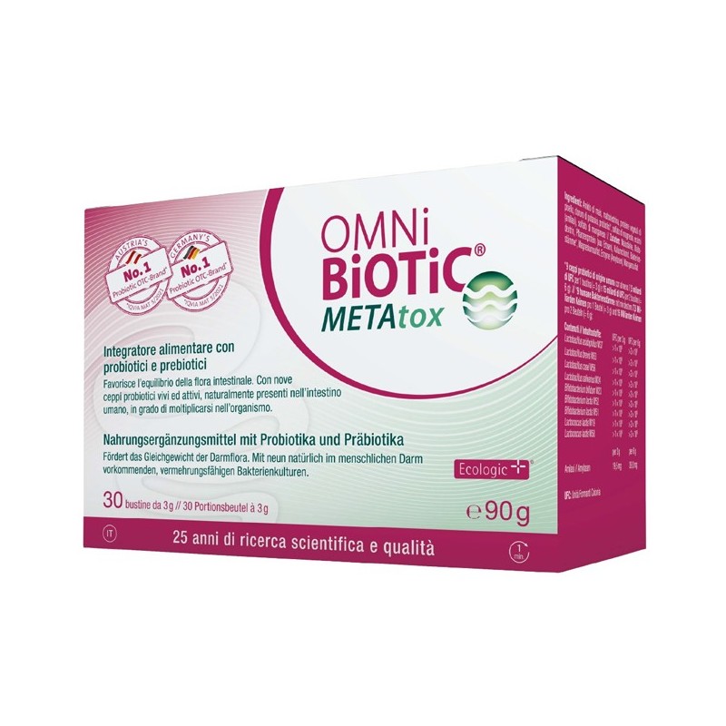 Omni biotic metatox 30 bustine da 3 g