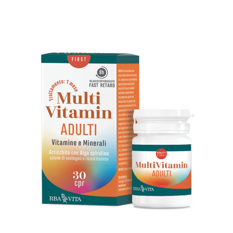 Multi vitamin adulti 30 compresse