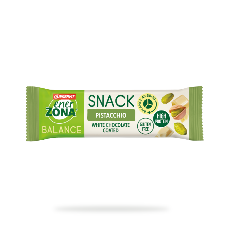 Enerzona snack pistacchio cioccolato bianco 27 g