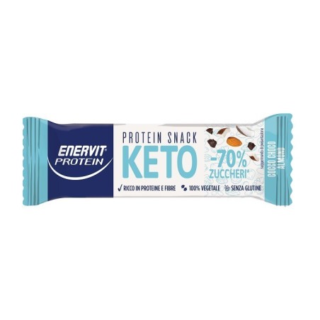 Enervit protein keto snack cocco choco almond 35 g