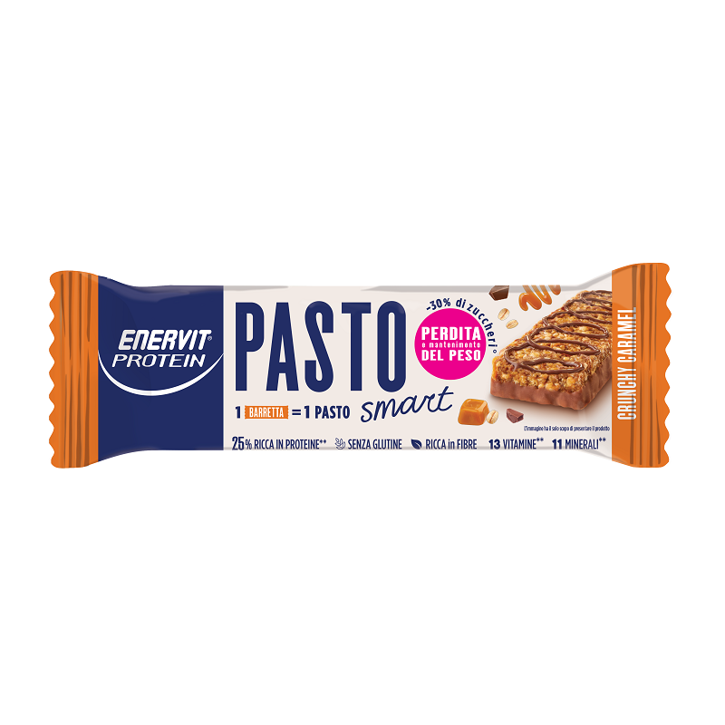 Enervit protein pasto sostitutivo crunchy caramel 55 g