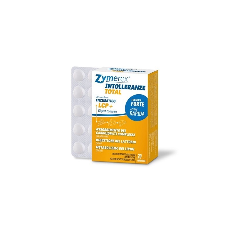 Zymerex intolleranze total 20 compresse