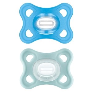 Mam comfort succhietto 2-6 mesi silicone confezione doppia maschio