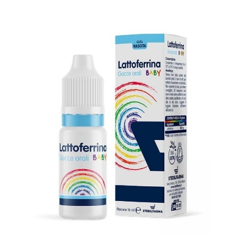 Lattoferrina baby gocce orali 16 ml