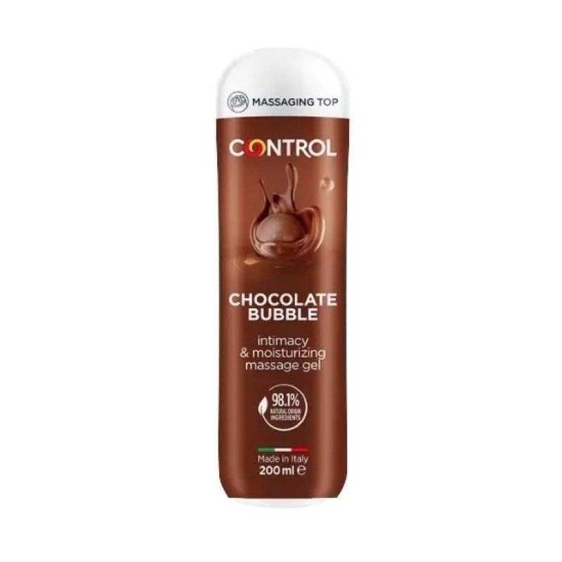 Control bubble chocolate massage gel 3 in 1 200 ml