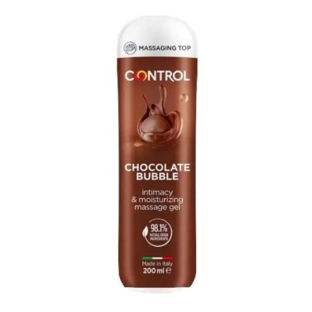 Control bubble chocolate massage gel 3 in 1 200 ml