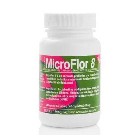 Microflor 8 60 capsule vegetali no frigo