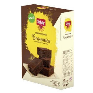 Schar preparato per brownies con cioccolato belga 350 g