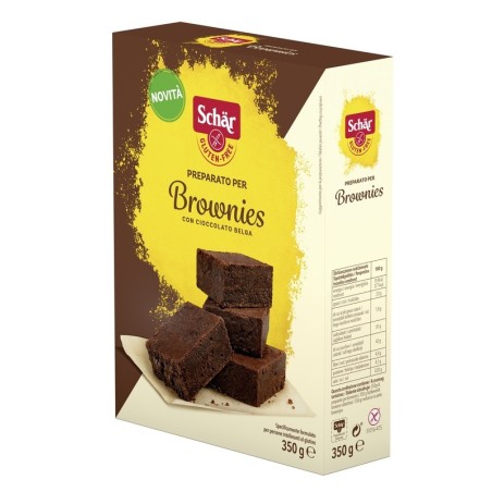 Schar preparato per brownies con cioccolato belga 350 g