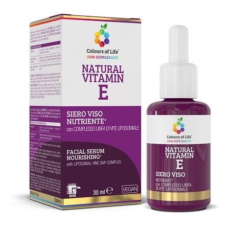 Colours of life natural vitamin e siero viso 30 ml