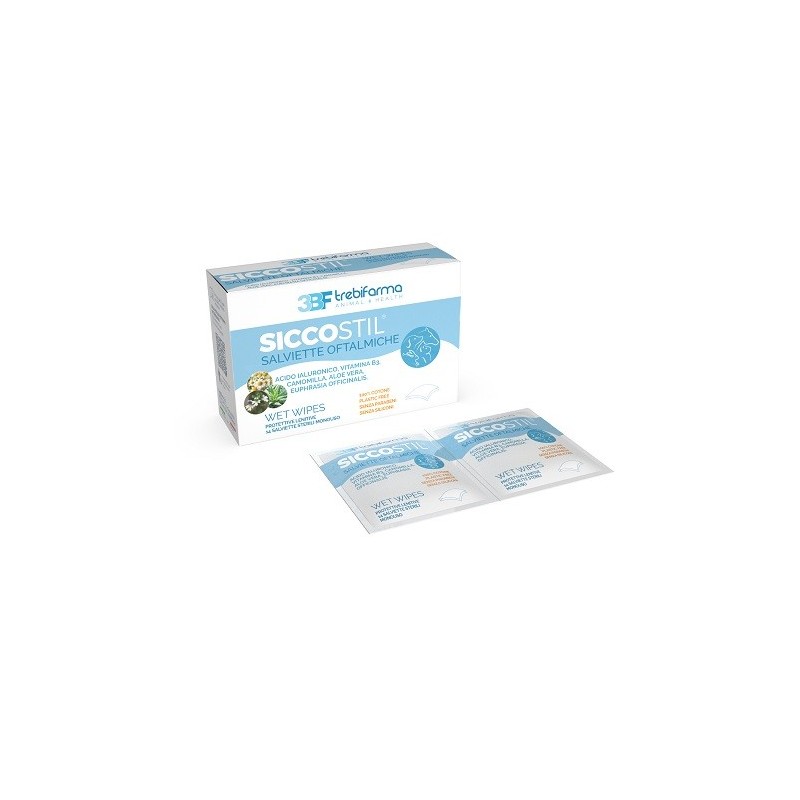 Siccostil salviette oftalmiche 14 salviette