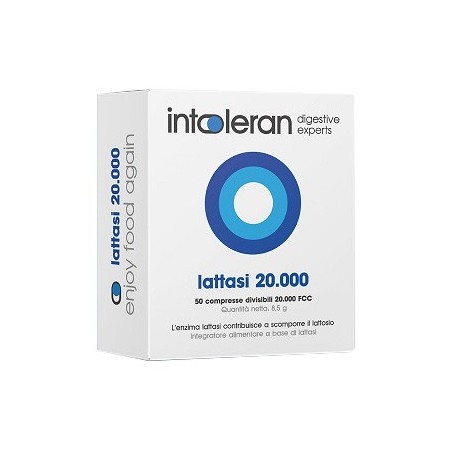 Intoleran lattasi 20000 50 compresse divisibili