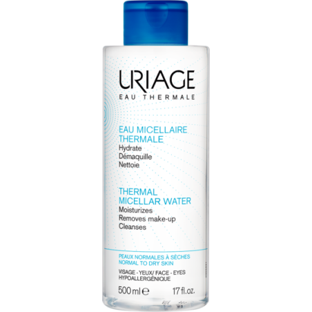 Uriage eau micellaire thermale pelli normali secche 500 ml