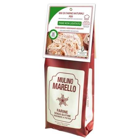 Mix farine naturali pane non lievitato 500 g Mix farine naturali pane non lievitato 500 g