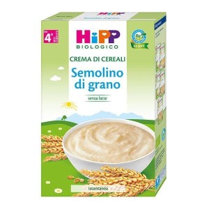 Hipp bio crema cereali semolino di grano 200 g