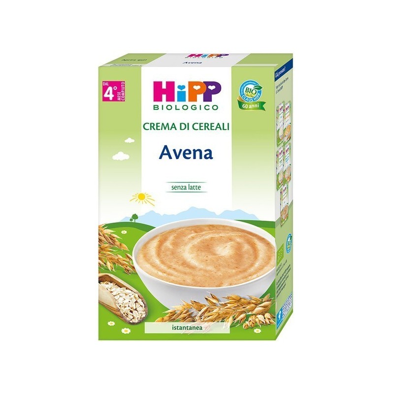 Hipp bio crema cereali avena 200 g Hipp bio crema cereali avena 200 g