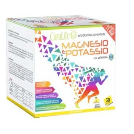 Curalife magnesio potassio limone 30 bustine