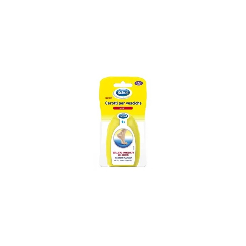 Cerotto scholl vesciche tallone 6 pezzi