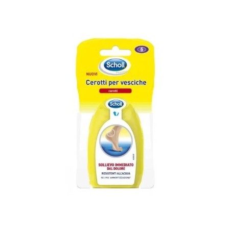 Cerotto scholl vesciche tallone 6 pezzi