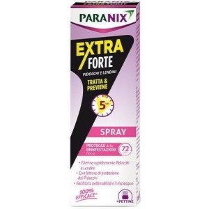 Spray extra forte paranix per pidocchi e lendini 100 ml