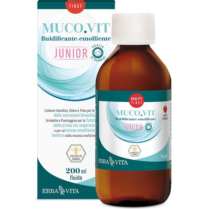 Mucovit fluido bambini 200 ml