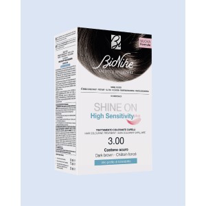 Shine on high sensitivity plus castano scuro 3,00 rivelatorein crema 75 ml + crema colorante 50 ml