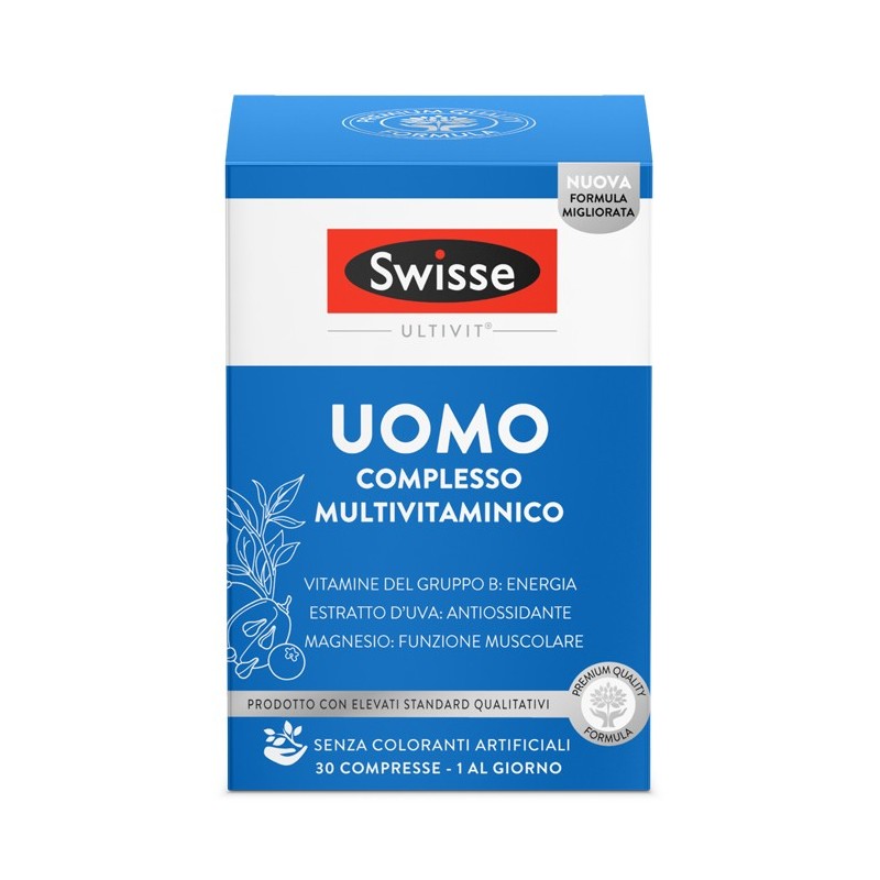 Swisse multivitaminico uomo 30 compresse