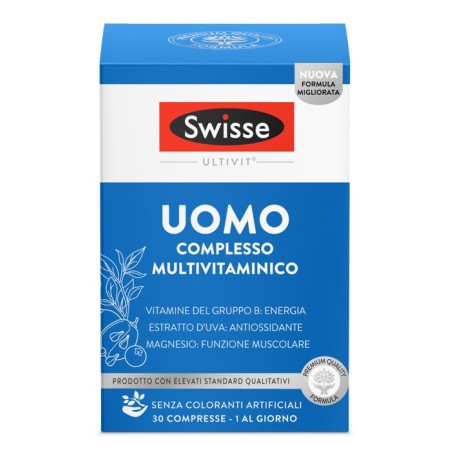 Swisse multivitaminico uomo 30 compresse