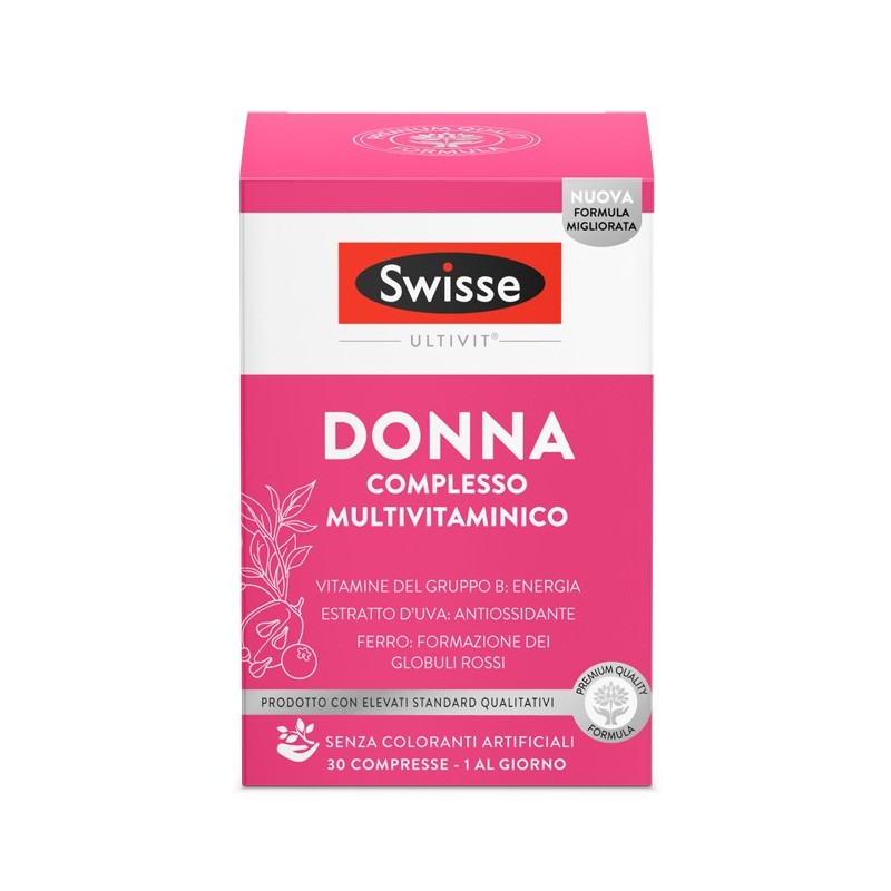 Swisse multivitaminico donna 30 compresse Swisse multivitaminico donna 30 compresse