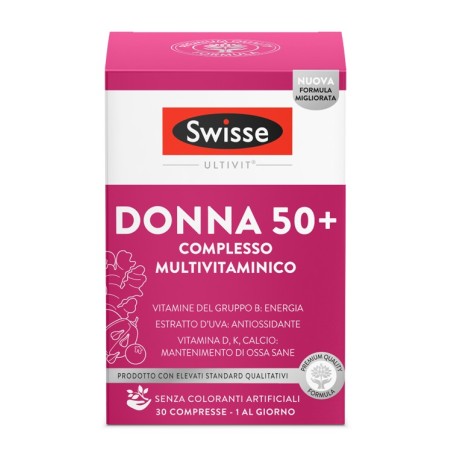 Swisse multivitaminico donna 50+ 30 compresse